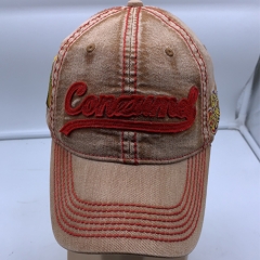 Custom Enzyme Washed Vintage Look Baseball Cap